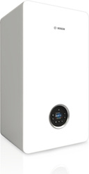 Pacchetto con caldaia a condensazione GC5700iW15P + scambiatore ACS WST120 + set camino per pozzo + regolatore climatico CW400