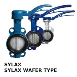 Supapă fluture cu flanșă PN16 DN100, corp GGG40, disc din oțel inoxidabil SS316, garnitură EPDM, pârghie manuală, seria SYLAX