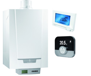 Kit mit Brennwertkessel DE DIETRICH MCR3 Evo 24T mit Smart TC Thermostat