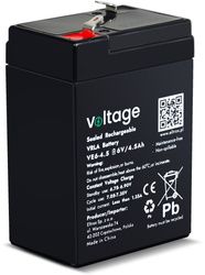 Batterie AGM Voltage 6V 4.5Ah modèle VE6-4.5