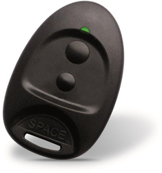 Mando a distancia CAME SPACE SP2 - bicanal con LED verde