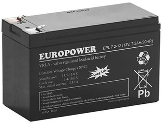 EPL-Serie AGM EPL 12V 7.2Ah T1 Batterie