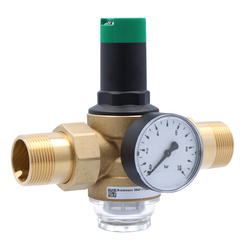 Regulator de presiune, cu șuruburi, 1 1/4 inch, cu manometru 0-10 bar