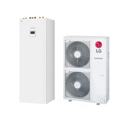 MonobloclG Therma V Hydrosplit 16 kW 400V Wärmepumpe mit integriertem Warmwasserspeicher.