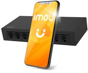 Switch Imou 8-port SF108 carcasă metalică 100Mbps