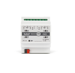 SATEL KNX 2gängs jalusiaktuator 230V AC KNX-BSA12H