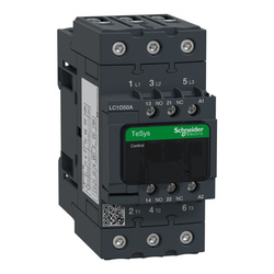 TeSys D 50A 3P 1NO 1NC strömkontaktor 230VAC spole EVK boxplintar