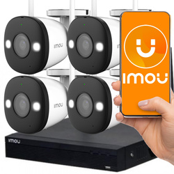 IMOU Wi-Fi KIT- Pro KIT/NVR1104HS-W-S2/4-F22FE kit de supraveghere wifi