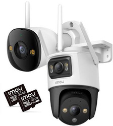 Sada 2 IP kamer Imou bullet 3 5MP a Cruiser Dual 10MP s 32GB paměťovými kartami