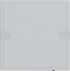 GIRA tastsensor 4 Comfort 1x KNX TS4 antraciet 5001028