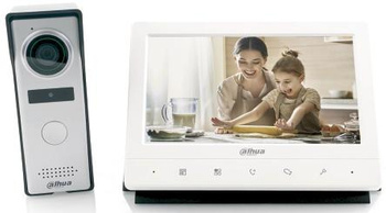 DAHUA sistem de intrare video KTA02 cu cameră și monitor