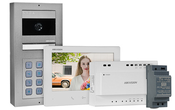 WIDEODOMOFON HIKVISION DS-KIS704EY-ACW2/Aluminium