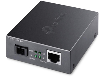 TP-LINK CONVERTIDOR DE MEDIOS WDM TL-FC111PB-20 PoE