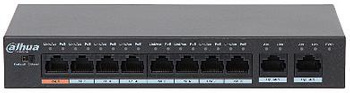 Switch Dahua PFS3010-8ET-96-V2 - 8-portars PoE, 96W strömadapter