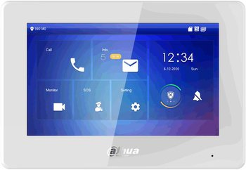 DAHUA VTH5421HW-W monitor video de intrare cu ecran tactil