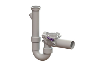 Clapet anti-retour double Staufix DN50 pour lave-vaisselle