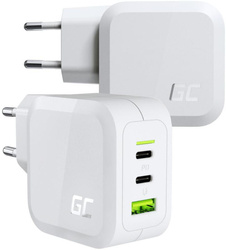 Nabíječka Green Cell POWERGAN 65W 2xUSB-C 1xUSB-A CHARGC08W