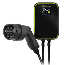 ŁADOWARKA Green Cell WALLBOX EV POWERBOX 22kW TYPE 2 (6m) 3-FAZ EV14