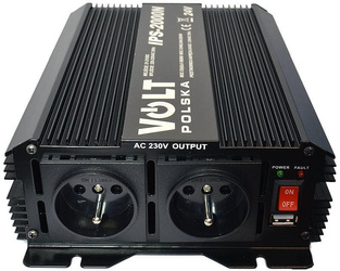 Invertor VOLT POLSKA IPS-2000N 24V / 230V 1000/2000W