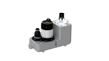Sanicom 1 pump for draining gray wastewater from toilets, kitchens and laundry rooms