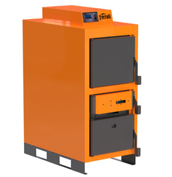 Ferroli CGF PRO 22 houtvergassingsketel (holzgas) met een vermogen van 11-22 kW