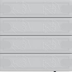GIRA buton senzor 4 Comfort 4x KNX TS4 antracit 5004028