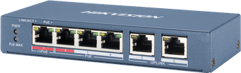 Interruttore PoE DS-3E0106HP-E 6 PORTE Hikvision