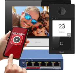 Kit intrare video Hilook by Hikvision IP-VIS-Pro