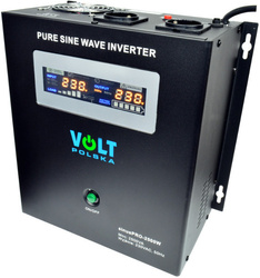 INVERTOR VOLT POLSKA SINUSPRO-2500W 24V 1800/2500W