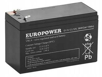 Baterie EV Series AGM EV 12V 8Ah/C10 cu durată de viață T1 de 6-9 ani