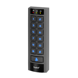 SATELLITE KEYPAD WITH READER. INT-SCR-BL