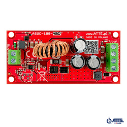 ATTE DC/DC CONVERTER ASUC-100-480-OF DC/DC MODULE Vin 10...30VDC, Vout 48VDC, Pout 100W