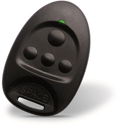 CAME SPACE SP4 afstandsbediening - vier kanalen met groene LED