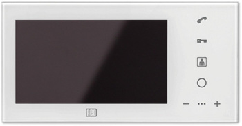 ACO INS-MP7 WH (White) INSPIRO monitor - 7" digital color monitor for video door entry systems