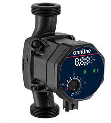 Pompa obiegowa ONNLINE do c.o./klimatyzacji EQC L-PLUS 25-8/180, DN25, przyłącze G 1 / R 1 cal Hmax=8m, współczynnik EEI<=0,18