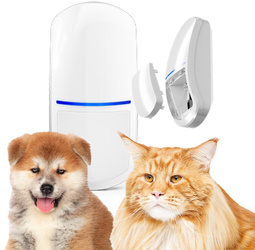 SATEL Detector de movimiento doble PIR+MW Slim-Dual-PET