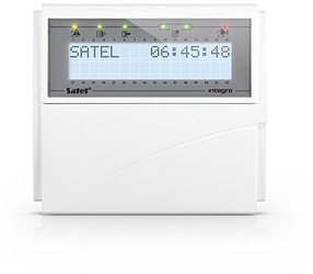 Teclado LCD con retroiluminación blanca SATEL INT-KLCD-W