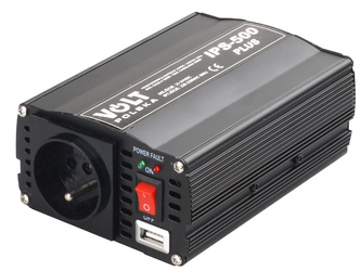 INVERTOR VOLT POLSKA IPS-500 PLUS 24V / 230V 350/500 W