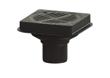 Tappo con Ecoguss quadrato DN100