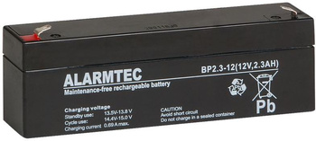 BP sorozatú AGM ALARMTEC akkumulátor 12V 2.3Ah