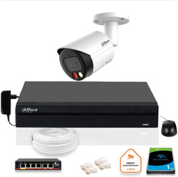 Zestaw monitoringu IP DAHUA IPC-HFW2849S-S-IL-0280B 8MPX