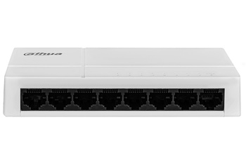 Switch Dahua PFS3008-8GT-L-V2, 8 puertos, 10/100/1000 Mbps, no gestionado, sobremesa