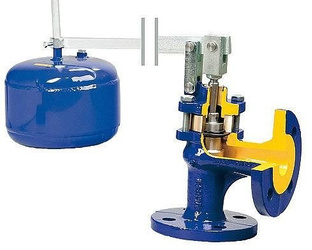 Válvula de flotador DN65,FIG.274, ejecución 16: vástago y obturador - acero inoxidable, extremo del obturador - EPDM cónico