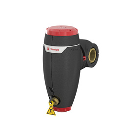 Separador de contaminantes XStream Clean DN32 G 1 1/4 pulgadas F - GW con aislamiento