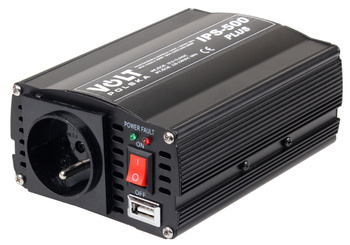 INVERTER VOLT POLSKA IPS-500 PLUS 12V / 230V 350/500 W