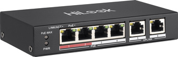 Switch PoE Hilook by Hikvision SW-06-POE 6-PORT 6-PORT
