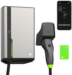 EV Wallbox Green Cell HabuDen EVGC021B2275 22kW TYPE 2 7,5M GC App NFC BT Wi-Fi