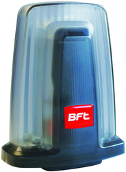 BFT RADIUS LED BT A R1 W Blanco Luz intermitente con antena para motores de 24 V