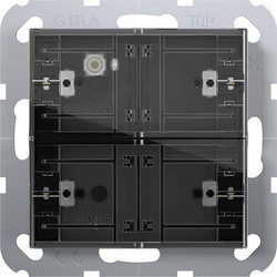 GIRA tryckknappssensor 4 Comfort 2x KNX System 55 504200