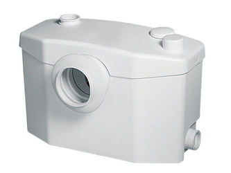 Trituratore Sanipro Sil per wc, lavabo, doccia e vasca da bagno